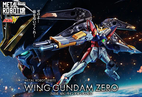 Gundam Wing Gundam Zero New Mobile Report Gundam Wing Metal Robot Spirits  Action Figure 