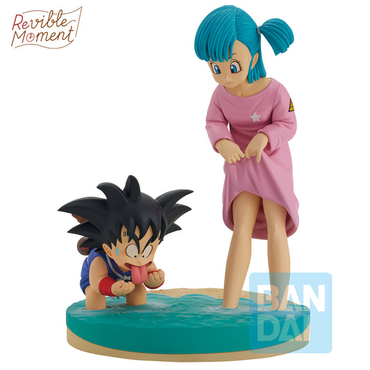 Bandai Ichibansho Figure Son Goku & Bulma (Dragon History) "Dragon Ball Z"