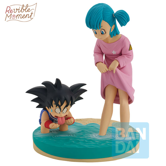 Bandai Ichibansho Figure Son Goku & Bulma (Dragon History) "Dragon Ball Z"