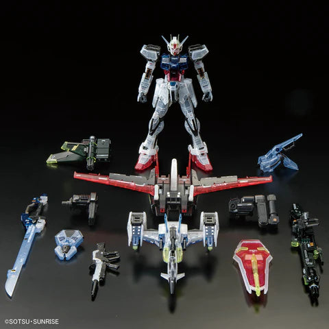 RG - Aile Strike Gundam &amp; Skygrasper + Sword / Launcher [Clear Color Set]
