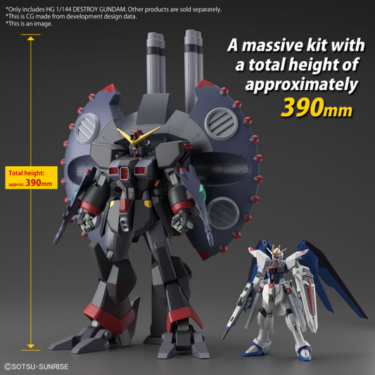 [Pre-Order\ETA Q3 2024]BANDAI HG 1/144 DESTROY GUNDAM