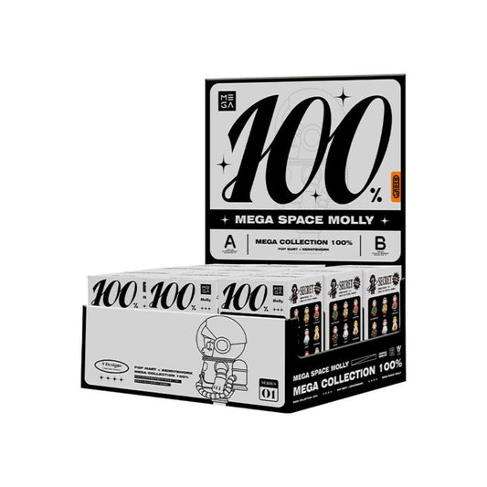 PopMart MEGA Series 100% MEGA SPACE MOLLY Blind Box Figure