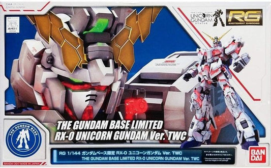 Gundam Base Limited RG 1/144 RX-0 Unicorn Gundam Ver. TWC