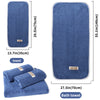 D0202 coral fleece bath towel (thick) random colors