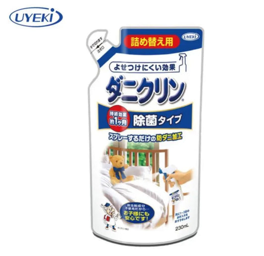 Japanese UYEKI antibacterial and anti-mite spray refill 230ml