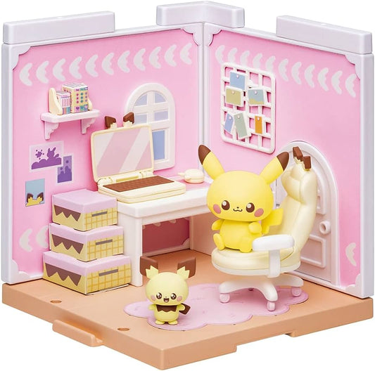 Pokemon: Poke Peace House Hobby Room - Pichu &amp; Pikachu