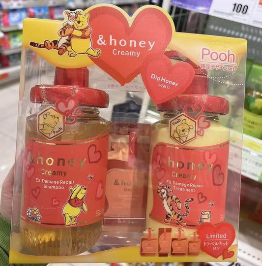 &amp;honey shampoo and conditioner set pooh version