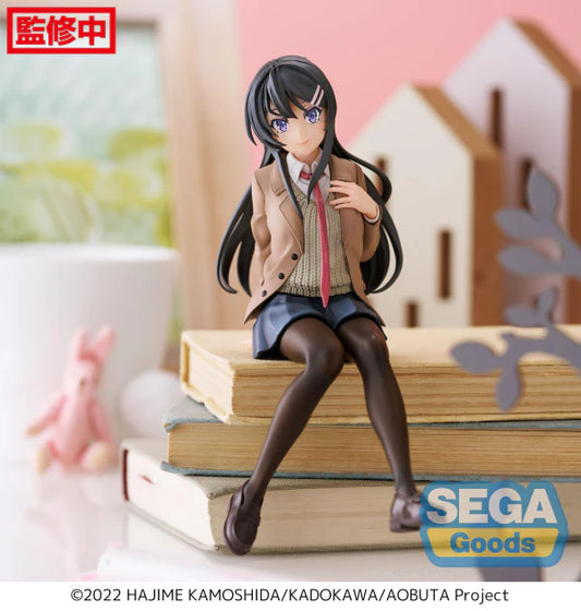 SEGA "Rascal Does Not Dream of a Knapsack Kid" PM Perching Figure "Mai Sakurajima"