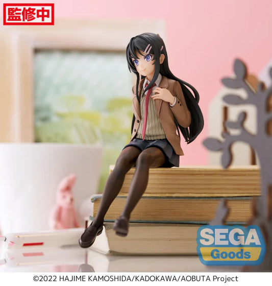 SEGA "Rascal Does Not Dream of a Knapsack Kid" PM Perching Figure "Mai Sakurajima"