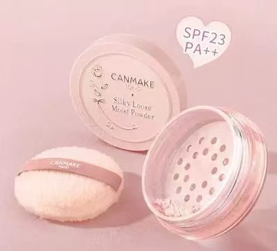 canmake moisturizing loose powder