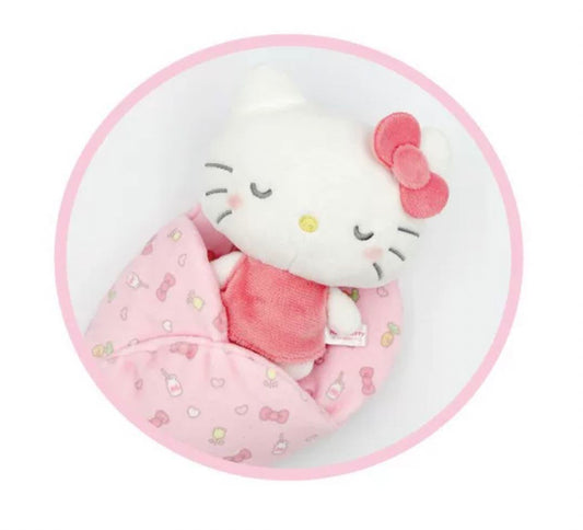 日本限定sanrio Hello kitty 睡眠玩偶