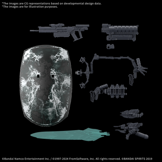 [Pre-Order/ ETA 2025 Q3] BANDAI HOBBY 30MM OPTION PARTS SET ARMORED CORE Ⅵ FIRES OF RUBICON WEAPON SET 05