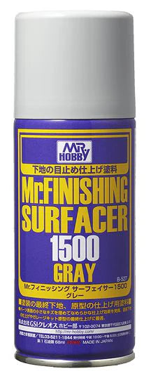 Mr Finishing Surfacer Spray 1500 Gray