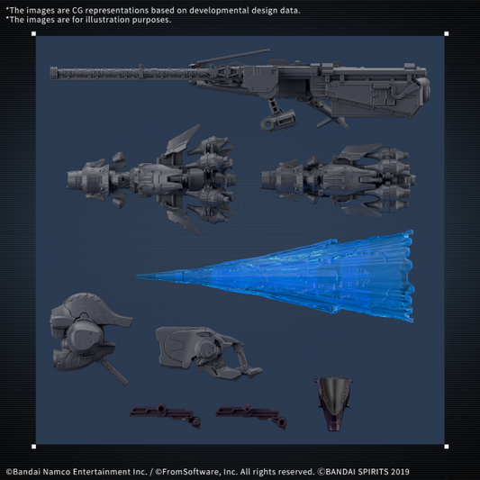 [Pre-Order ETA 2025 July to Sep] 30MM ARMORED CORE Ⅵ FIRES OF RUBICON ARQUEBUS ADD VE-40A OPEN FAITH