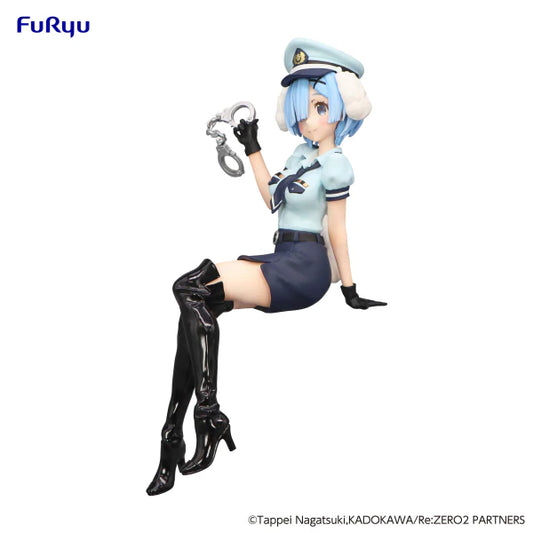 Re:ZERO -Starting Life in Another World-　Noodle Stopper Figure -Rem Police Officer Cap with Dog Ears-