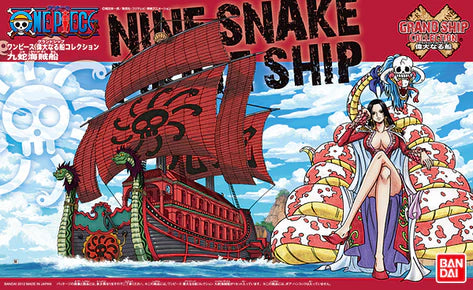 ONE PIECE GRAND SHIP COLLECTION - NINE SNAKE PIRATE SHIP