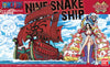 ONE PIECE GRAND SHIP COLLECTION - NINE SNAKE PIRATE SHIP