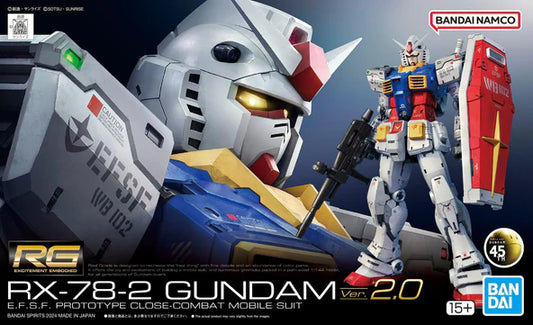 Real Grade (RG) 1/144 RX-78-2 Gundam Ver.2.0