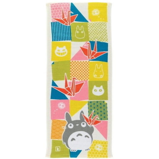 Marushin Studio Ghibli Series My Neighbor Totoro Origami Imabari Gauze Face Towel