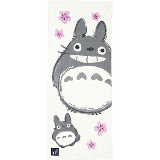 Marushin Studio Ghibli Series My Neighbor Totoro White Imabari Gauze Face Towel
