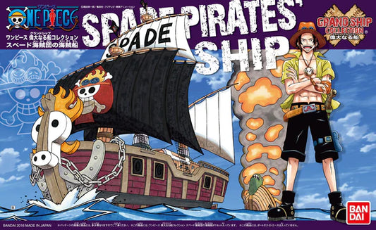 ONE PIECE GRAND SHIP COLLECTION - SPADE PIRATES' SHIP