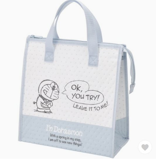 Japan SKATER Doraemon lunch cooler bag 