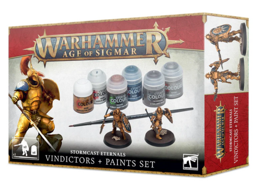 Stormcast Eternals: Vindicators + Paints Set