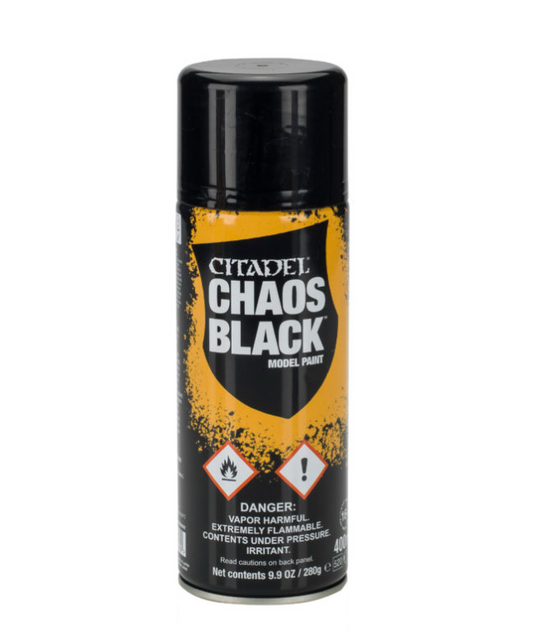 Citadel Spray Primer: Chaos Black