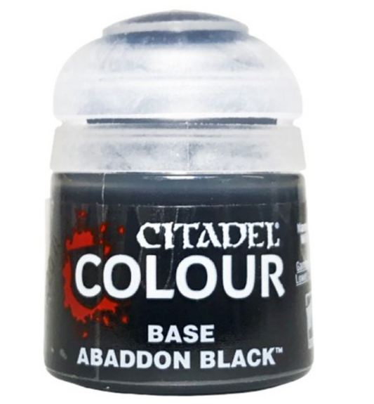 Citadel Colour - Base - Abaddon Black