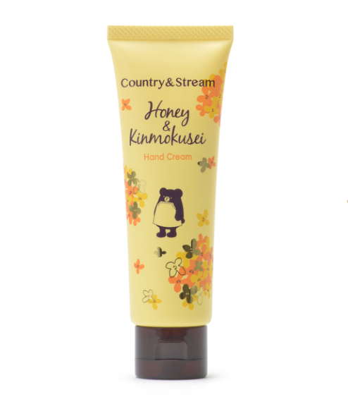 Japan country stream limited quantity golden mignonette golden osmanthus scented honey moisturizing hand cream 50g 