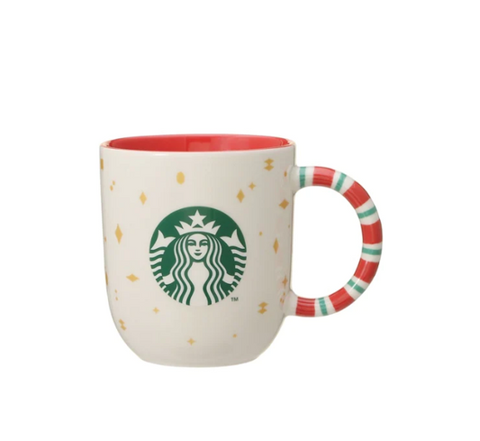 Japan STARBUCKS Starbucks Limited Christmas Series Candy Cane Mug-355ml