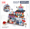 LOZ mini street shop DIY puzzle building block assembly-(multiple styles to choose from)
