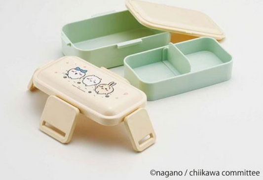 日本SKATER chiikawa双层午餐饭盒