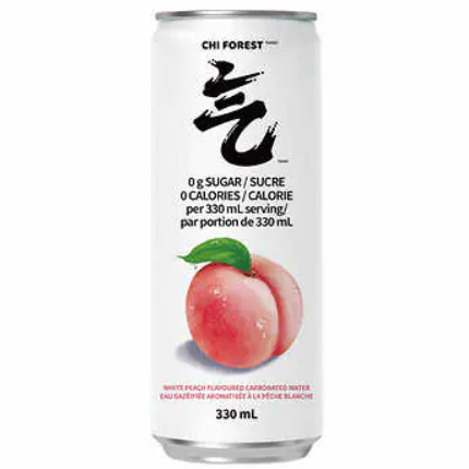 CHI FOREST Sparkling Water White Peach-330 mL