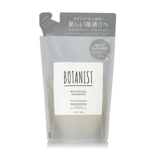 日本BOTANIST植物学者植物性滋润保湿洗发水 - 青柠绿叶香 补充装 425ml