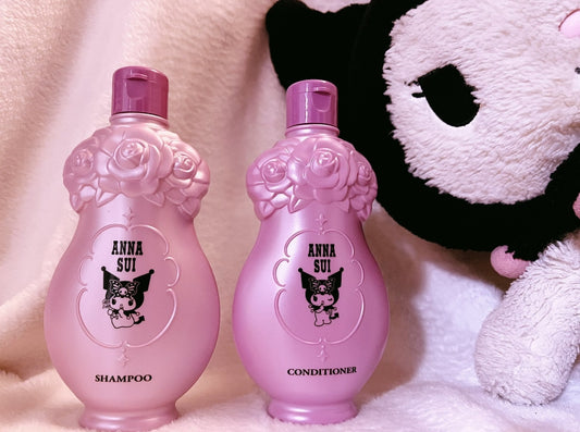 日本ANNA SUI玫瑰洗发水护发素限定套装-（库洛米）