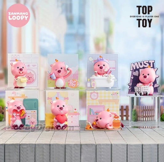 TOP TOY Blind Box Figure-Zanmang Loopy Cute Daily Series Blind Box