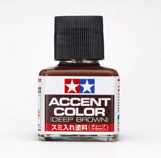 TAMIYA ACCENT COLOR - DARK RED BROWN (87210)