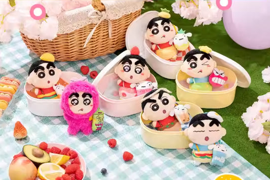 Smart Creative Crayon Shin-chan Afternoon Tea Time Plush Blind Box