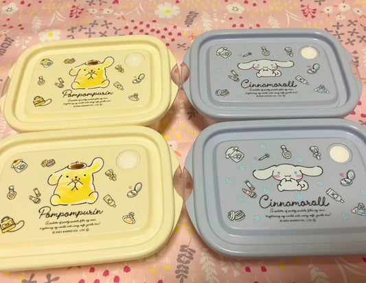 日本SKATER X Sanrio Cinnamoroll Pompompurin 特百惠食品容器