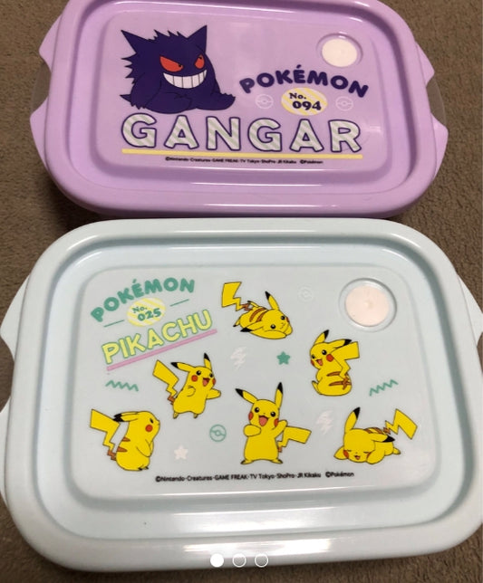 Japanese SKATER Xpokemon Tupperware Food Container