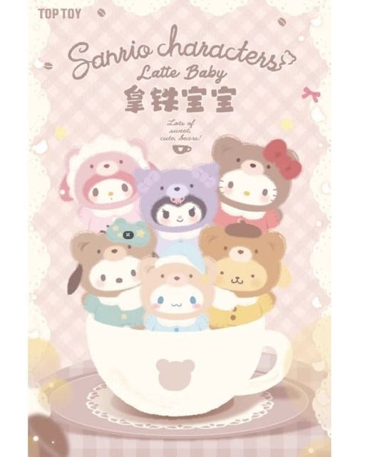 TOP TOY Sanrio Latte Baby Vinyl Blind Box