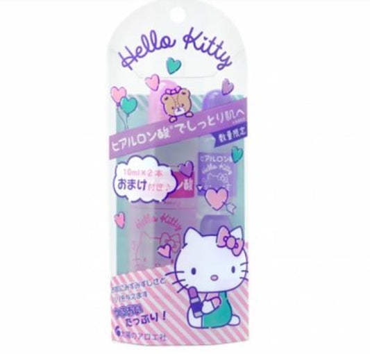 日本SUNSHA太阳社玻尿酸保湿液限定HELLO KITTY套装