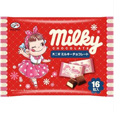 Japanese FUJIYA Milk Chocolate Bag-16pcs