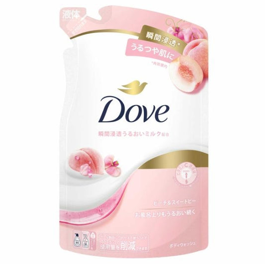 Dove Shower Gel Peach and Sweet Pea Refill - 330g 