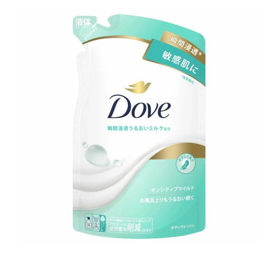 Dove Sensitive Gentle Shower Gel Refill - 330g 