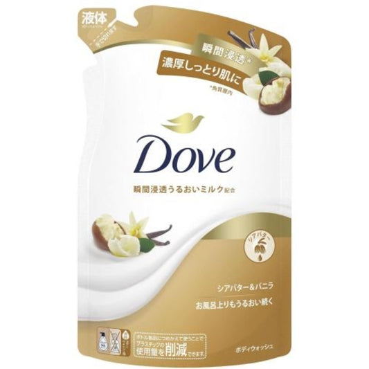 日本Dove 多芬乳木果香草沐浴露补充装- 330g