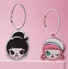 POP MART Molly Daily Look series card holder pendant blind box