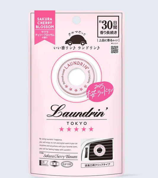 日本LAUNDRIN香水樱花味车载香薰