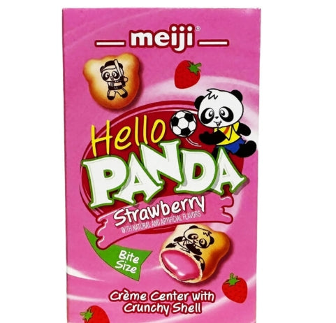 Meiji – Hello Panda Biscuits with Strawberry Flavored -21g